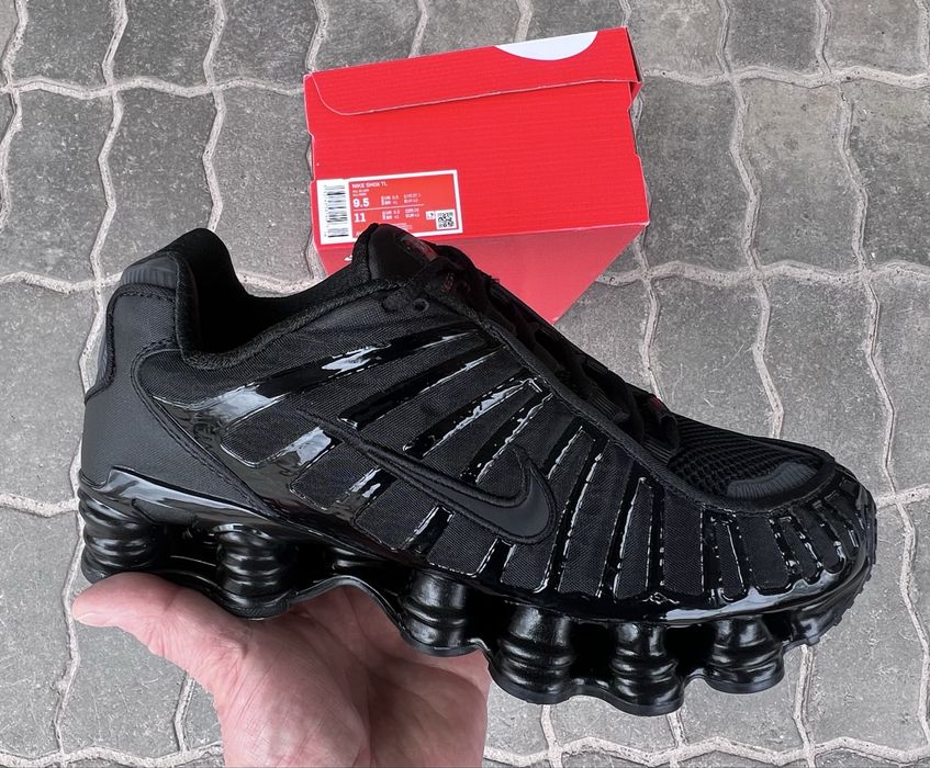 Nike Shox TL black reflective