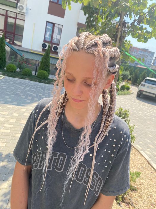 Брейды- косы по голове с канекалоном и без, брейды в хвост