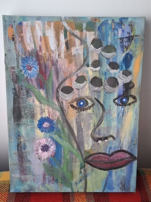 Obraz Abstrakcja | Oryginał Ręcznie Malowany | Modern Art | Akryl