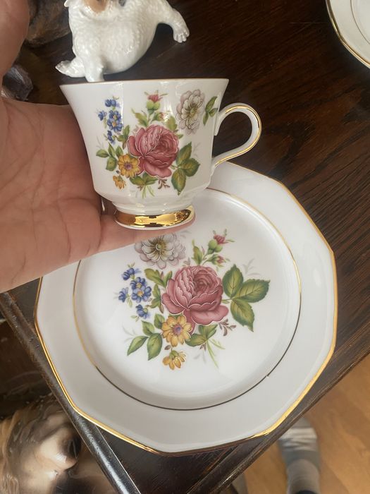 Antyk porcelana Winterling 3 szt