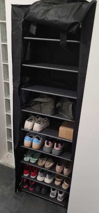 Szafka Organizer stojak regał na buty ubrania składana z półkami