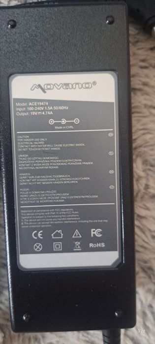 Ładowarka Movano ACE 19474