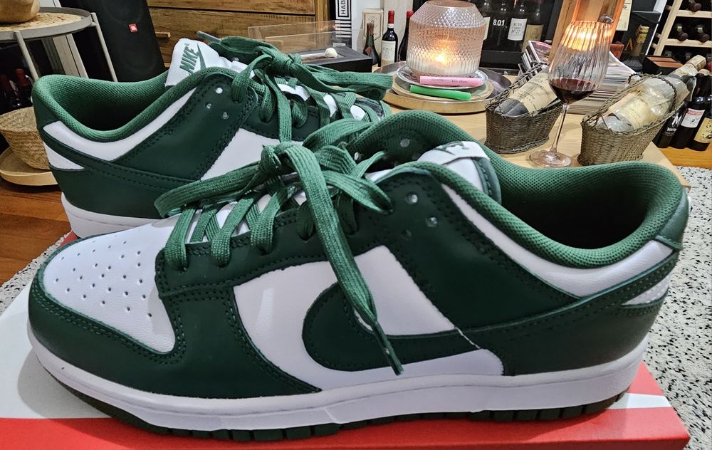 Ténis novos a estrear na caixa Nike Dunk Low Retro, 42,5 europeu