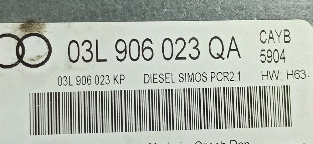 CENTRALINA DO MOTOR UCE AUDI A1 (8X) AMBITION