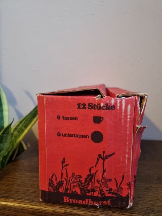 Anglia England porcelana zastawa komplet Filiżanki spodki do herbaty v