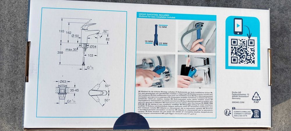 Bateria umywalkowa Grohe