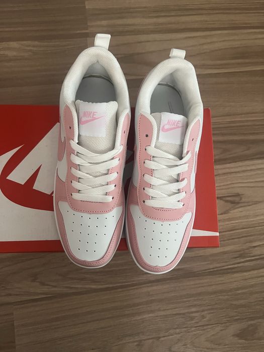 Nike air force 1 pink&white