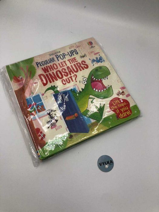 Інтерактивна 3D Pop-UP книга "Dinosaurs"