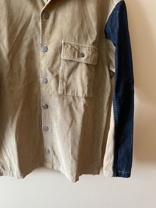 Camisa bombazine homem S oversize