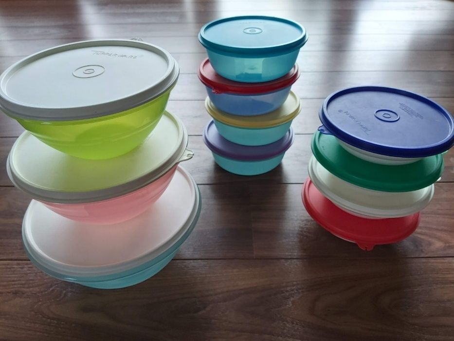 Caixas redondas_Tupperware