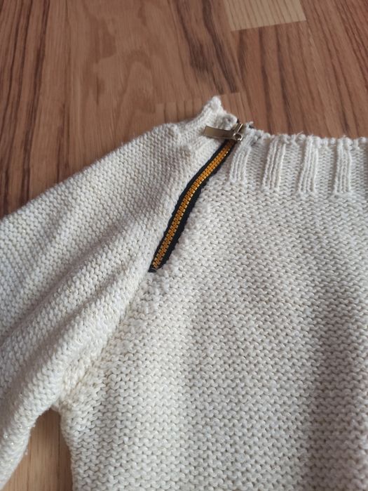 Sweterek+ golf z krótkim rekawem