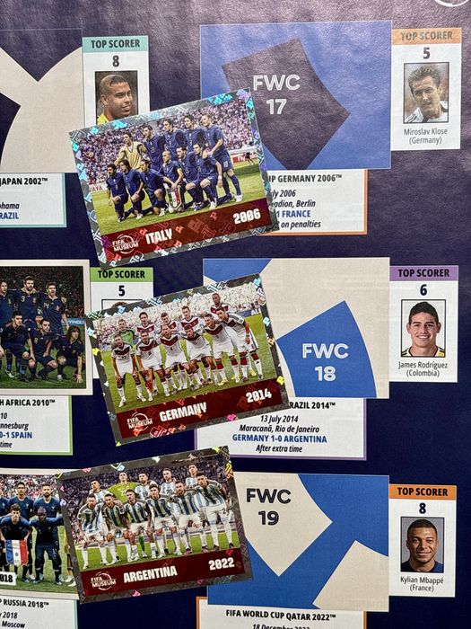 Cromos PANINI FIFA World Cup 2026 - FWC 9 a FWC 19