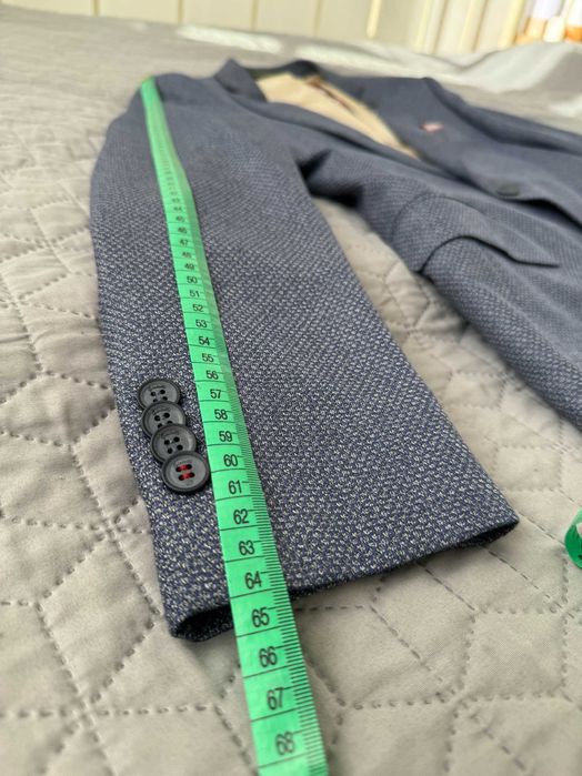 Чоловічий синьо-сірий костюм італійської фірми GIOTELLI