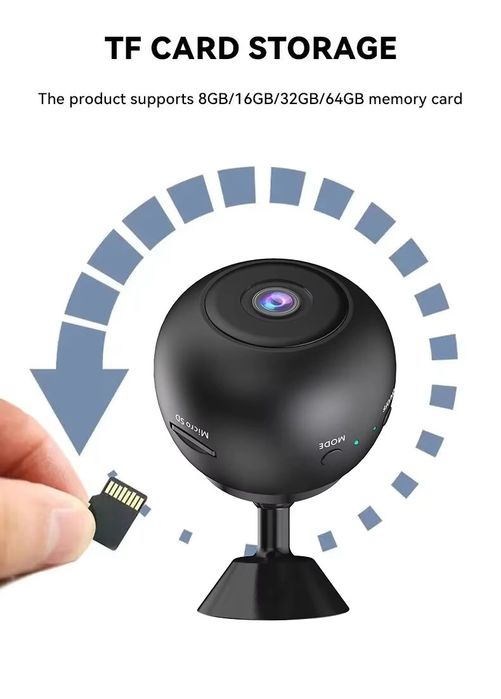 Mini Câmera Wifi IP 1080P A9 para vigilância sem fio e segurança