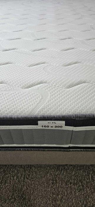 Colchão Lusocolchão 160x200 Molas + Viscoelastico Cama