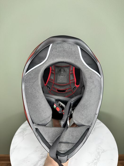 Kask Motocyklowy Agv S K5-S Magnitude Red Sportowy Hjc Ls2 Shoei Arai