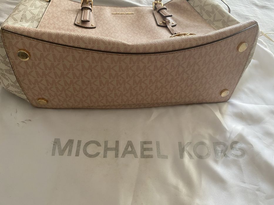 Mala Michael Kors Charlotte Large Tote Original – Rosa/Blush