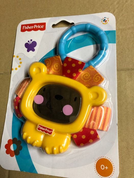 PROMOCJA!! Fisher Price grzechotka lustereczko lwiątko. NOWE!!