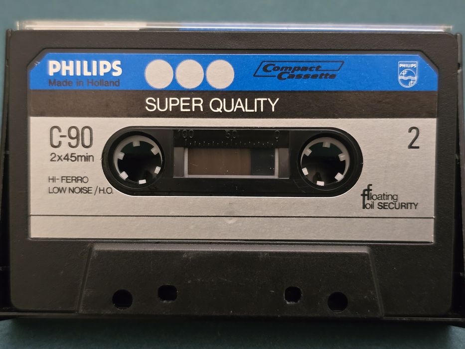 Компакт касети пешого типу PHILIPS  С - 90хв