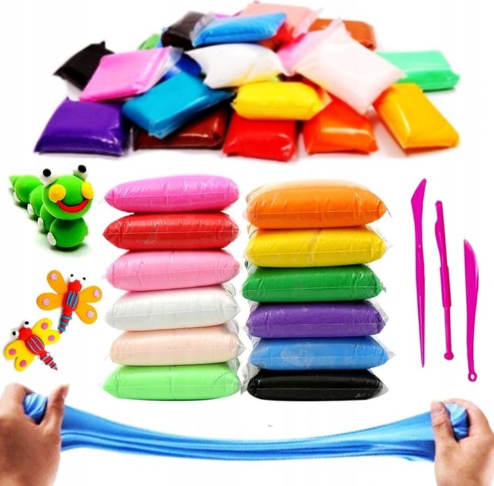 Plastelina ciastolina magiczna masa +Niespodzianka GRATIS