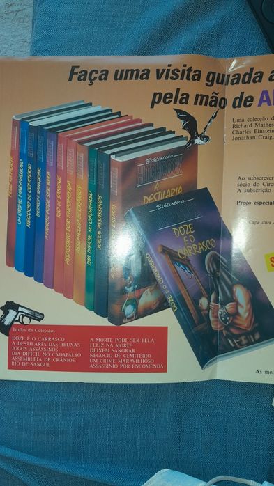 Coleção completa 12 livros Hitchcok novos