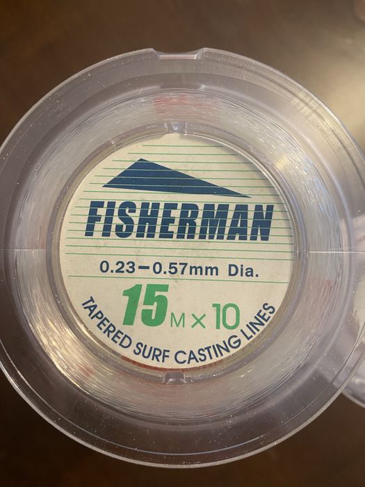 Lote Fios Shockleader surfcasting Pesca 10 x 15 mt
