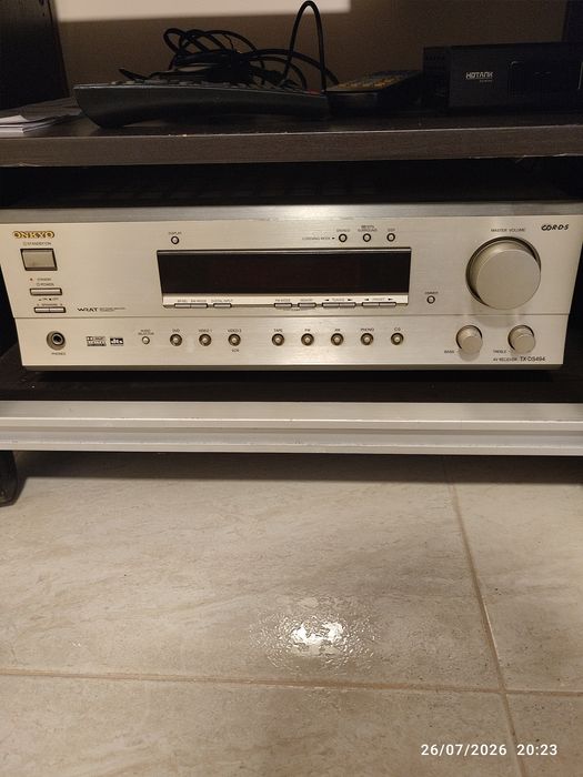 Sistema Som B &W, Sub Woofer ativo Monitor audio e Amplificador Onkyo
