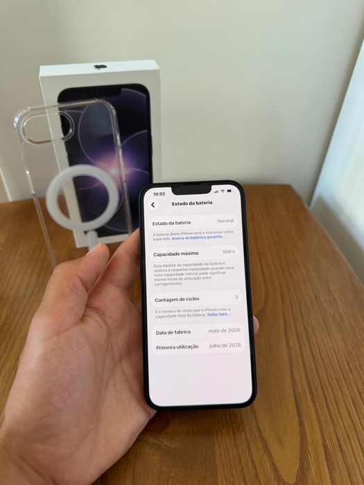 Iphone 17e 256 GB 100% Bateria 3 ciclos Garantia 1 ano
