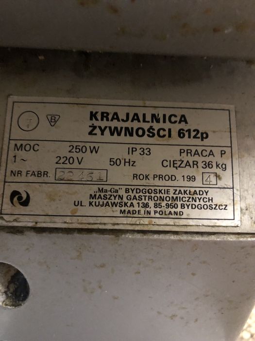 Krajalnica Ma Ga  612 p