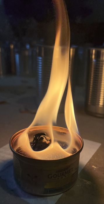 Окопні свічки власне виробництао