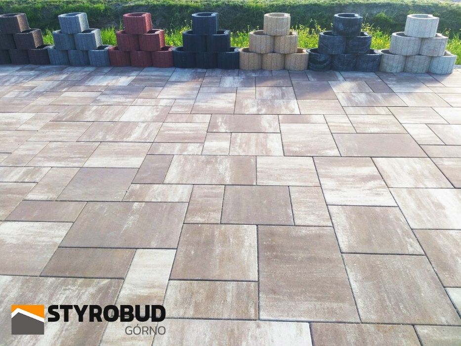 Kostka brukowa Moderno Styrobud 6cm colormix producent