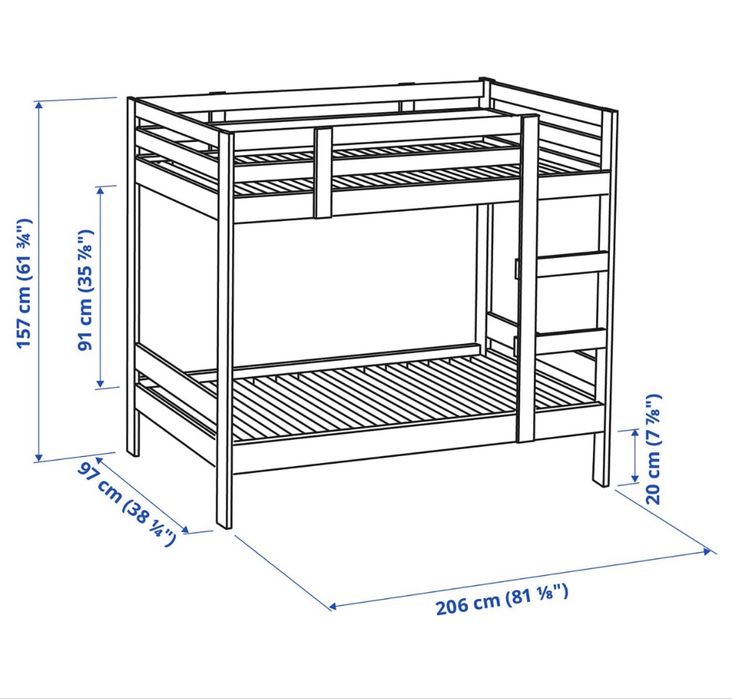 Beliche branco  MYDAL IKEA