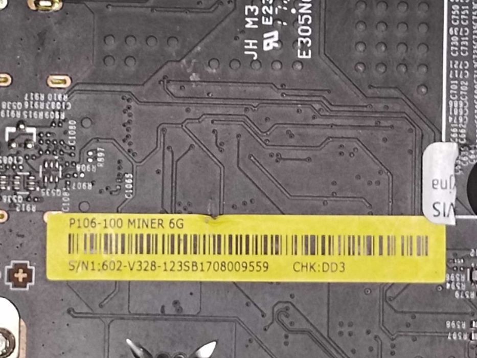 Karta graficzna nVidia P106-100 pamiec 6GB