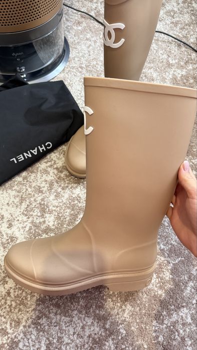 Гумові чоботи Chanel