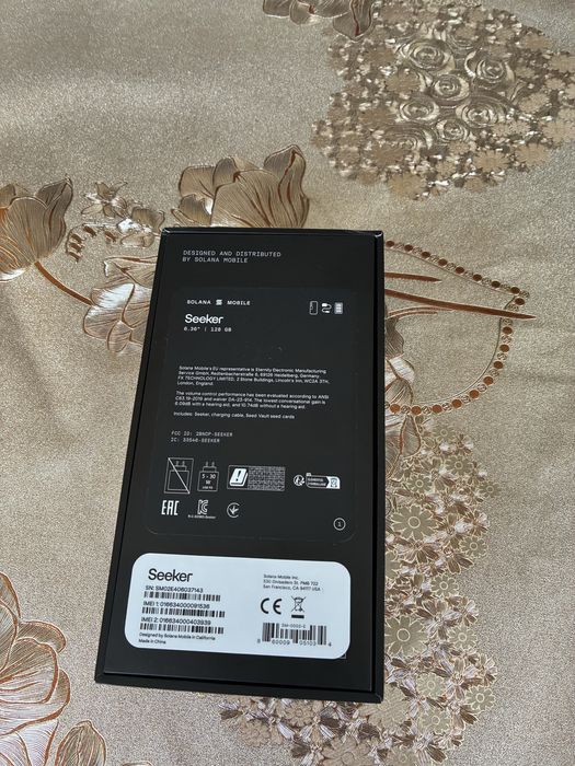 Solana seeker novo a estrear 128gb android , ultima geracao