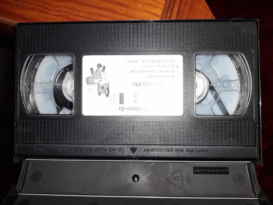 Três Cassetes VHS da Bíblia