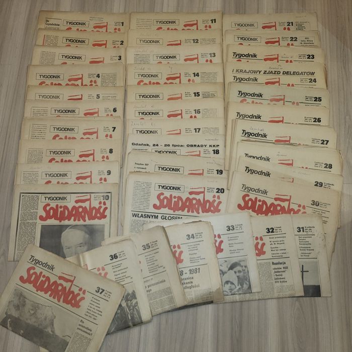 Tygodnik "Solidarność " komplet