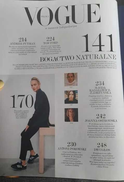 Vogue Polska nr 21 (11) listopad 2019 magazyn czasopismo