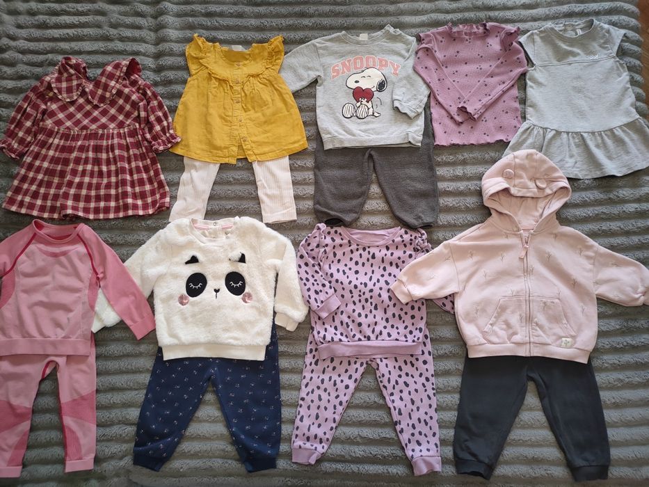 Лот одягу для дівчинки 12-18 місяців (80-86см)