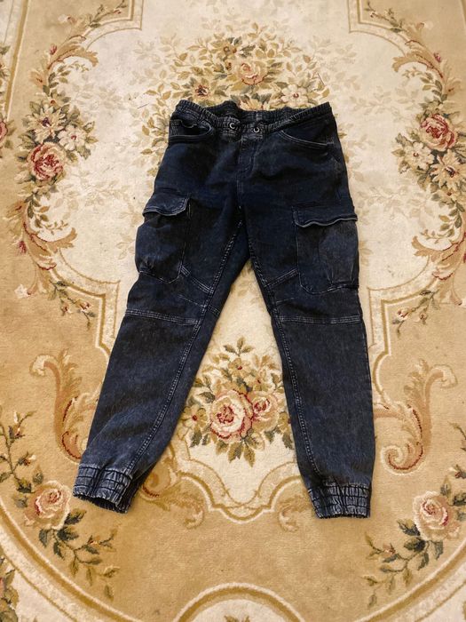 Штани чорні джогери розмір xl