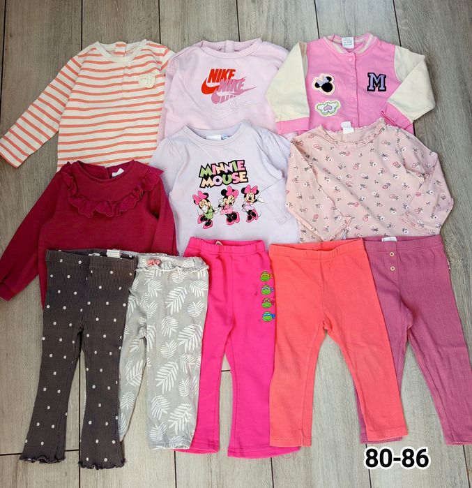 Пакет одягу для дівчинки 80-86