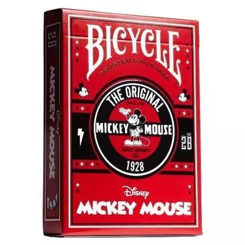 Karty Classic Mickey BICYCLE. QUINT. Nowy Produkt