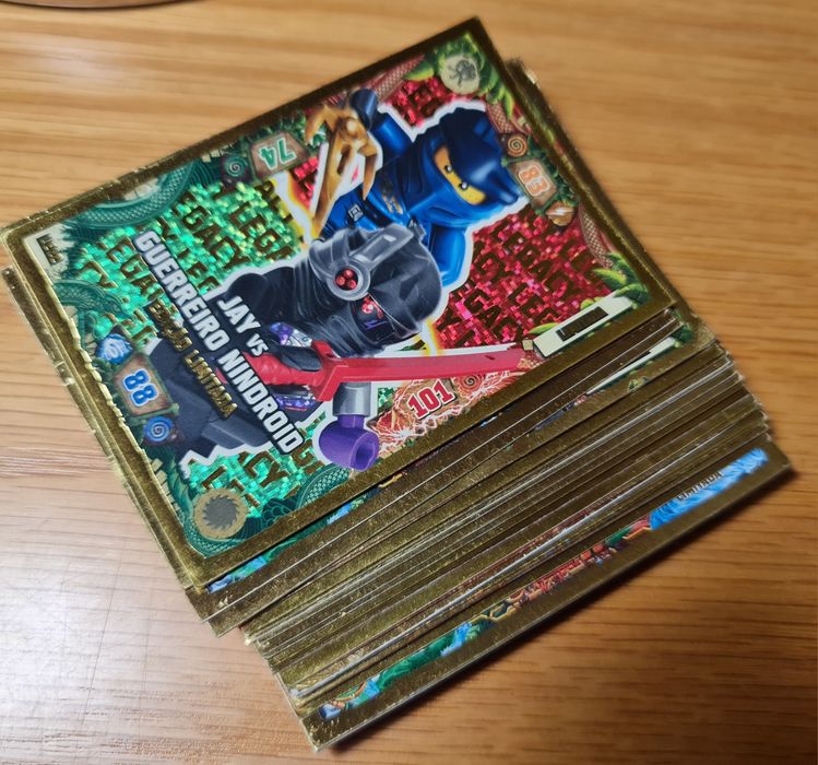 Cartas Ninjago Colecionáveis