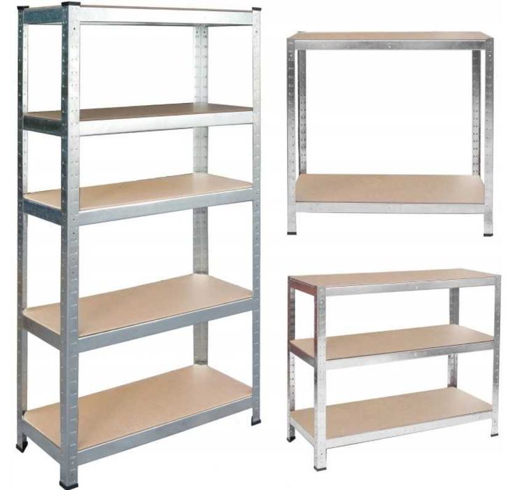 Стелаж металевий 5 полочок