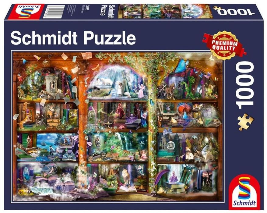 Puzzle 1000 Magiczny świat bajek G3 pudełko,384x278 mm