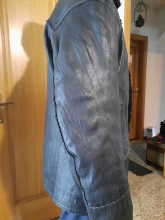 Casaco/Blusão/Parka em Pele Genuína