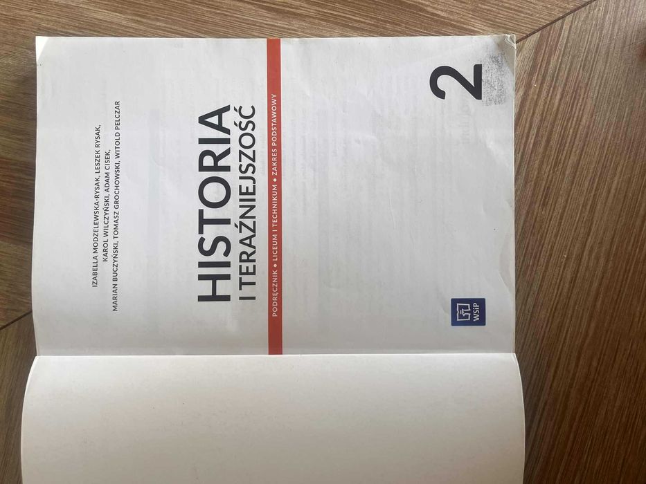 Podręcznik Historia i Teraźniejszość 2 WSIP