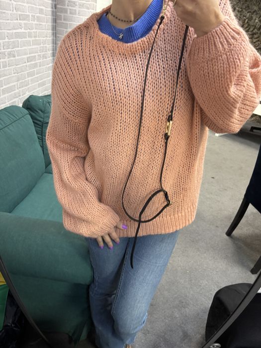 MSCH copenhagen sweter swetr moher wełna lana 38 M 40 L 42 XL