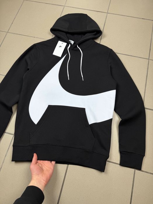 Оригинал Кофта Nike Big Swoosh худи найк биг свуш