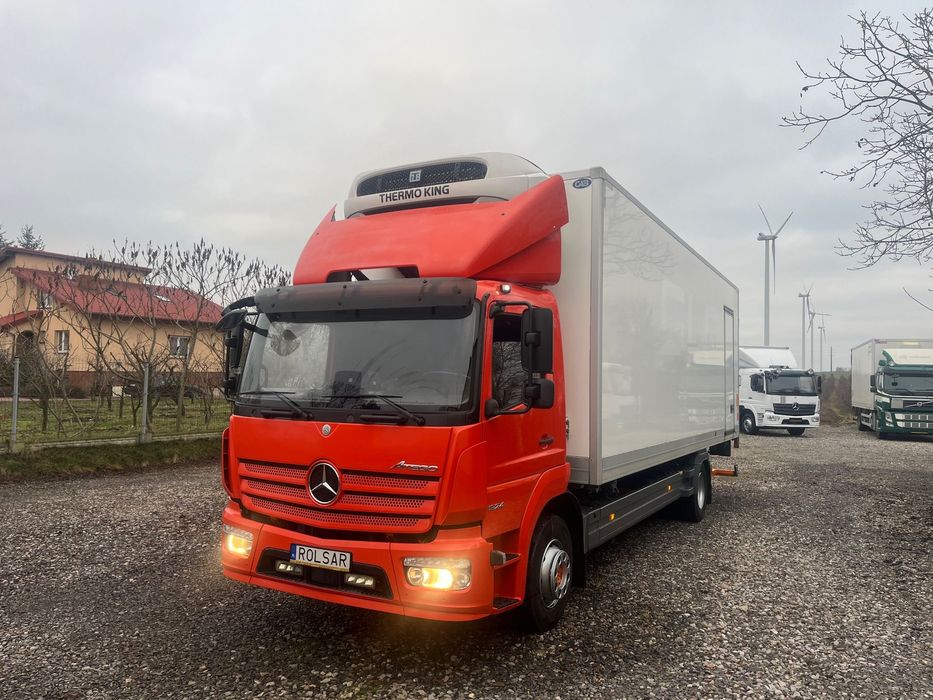 Mercedes-Benz Atego 1524  Chłodnia Thermoking T1000R, Winda, Euro 6, tylko 303 tys.km,